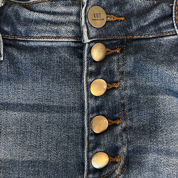 Kut from the Kloth Denim Blue Women's Shorts - Picture 4 of 4